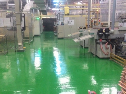 Thi công sơn Epoxy - Công Ty Cổ Phần Công Nghiệp Nhất Việt